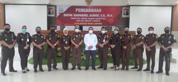 Direktur Tindak Pidana Narkotika Dan Zat Adiktif Lainnya Beri Pengarahan  Di Kejaksaan Tinggi Lampung